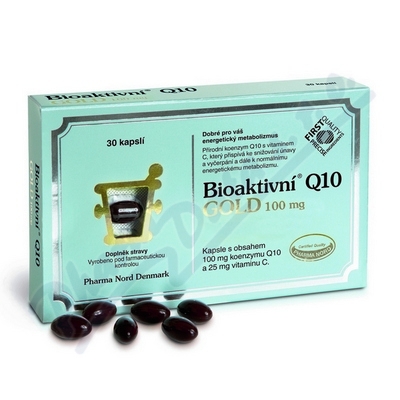 Bioaktivní Q 10 Gold 100mg —30 kapslí