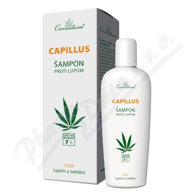 Cannaderm Capillus šampon proti lupům NEW—150 ml