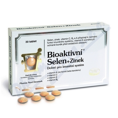 Bioaktivní Selen+Zinek —30 tablet