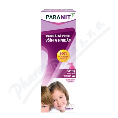 Paranit Radikální sprej —100ml+hřeben