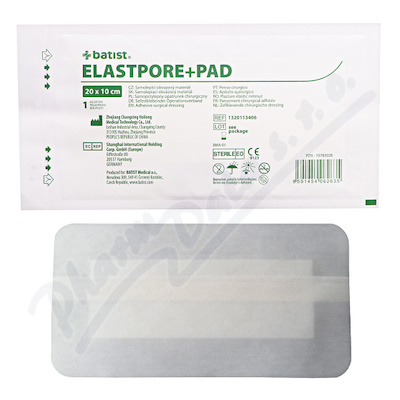 ELASTPORE+PAD náplast samolep.sterilní—10x20cm, 1ks