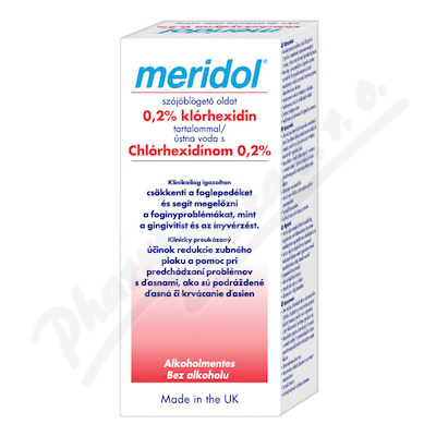 MERIDOL ústní voda s chlorhexidinem 02% —300ml