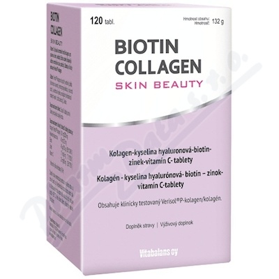 Vitabalans Biotin Collagen Skin Beauty 120 tablet—120 tablet