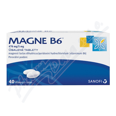 Mgne B6—470mg/5mg, 40 tablet