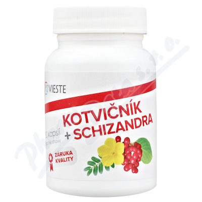 Vieste Kotvičník+Schizandra—30 kapslí