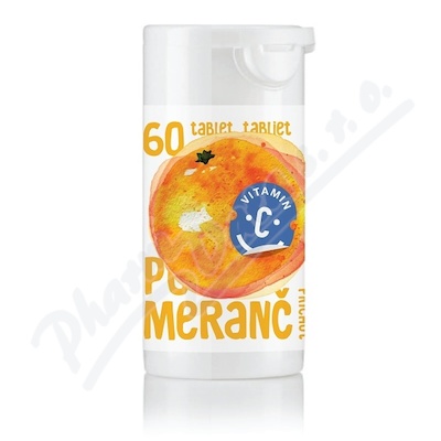 C-Vitamin 100mg - Pomeranč se sukralózou—60 tablet
