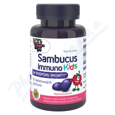Sambucus Immuno kids želatinové bonbóny—60ks