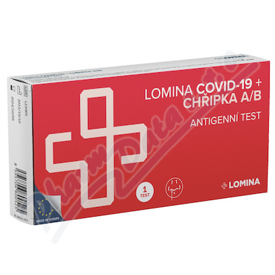 Lomina COVID-19+Chřipka A/B Antigen Test—1 test