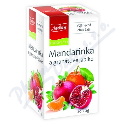 Apotheke Mandarinka a granát. jablko čaj—20x2 g