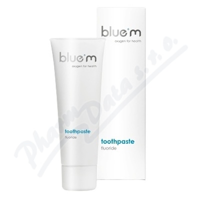 BlueM zubní pasta s fluoridy —75ml