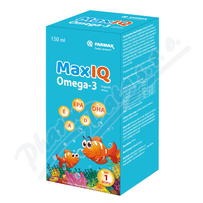 MaxIQ Omega-3 od 1 roku—150ml 