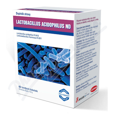 Lactobacillus acidophilus ND —60 tobolek