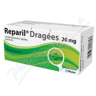 Reparil Dragées—20mg, 100 tablet