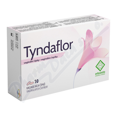 Tyndaflor vaginální čípky —10x2g