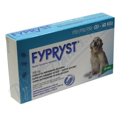 Fypryst Dogs 1 x 2.68 ml spot-on pro psy pro velké psy 20 - 40 kg