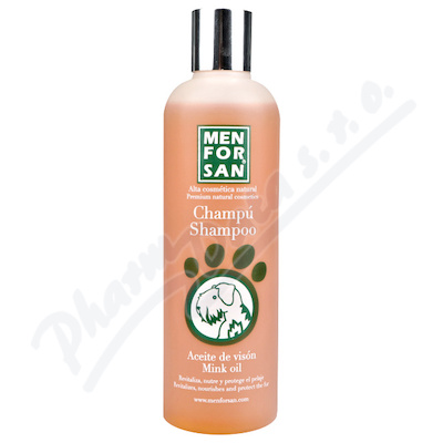 Menforsan Šampon s norkovým olejem pro psy—300ml