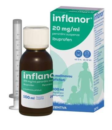 Inflanor 20 mg/ml—perorální suspenze 100 ml