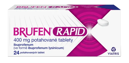 BRUFEN RAPID—400MG TBL FLM 24 I