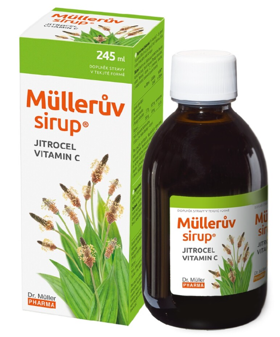 Mülleruv sirup s jitroc.a vitam.C—245ml