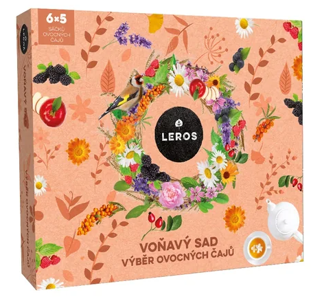 LEROS voňavý sad výběr ovocných čajů —6 x 5 sáčků
