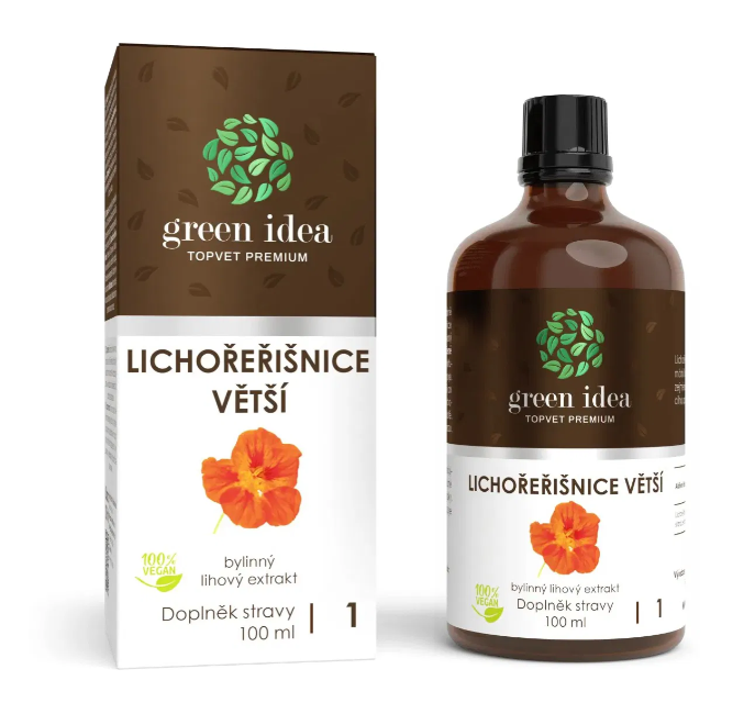 Green idea Lichořeřišnice bylinný extrakt lihový—100 ml