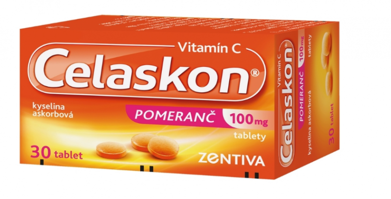 Celaskon Pomeranč 100 mg—30 tablet