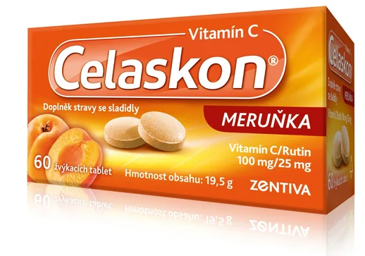Celaskon Meruňka 100 mg—60 tablet