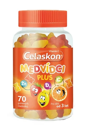 Celaskon MEDVÍDCI PLUS pro děti od 3let —70 ks