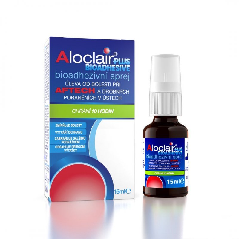 Aloclair PLUS BIOADHESIVE—sprej 15ml