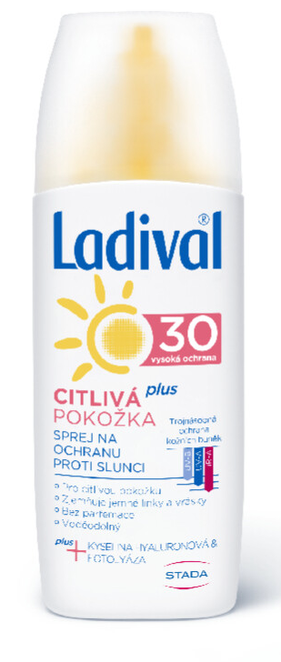 Ladival citlivá pokožka plus OF30 —sprej 150 ml