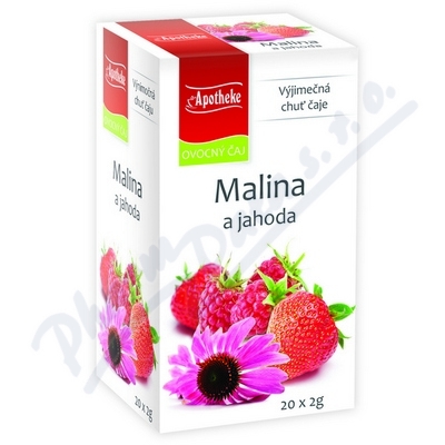 Apotheke Malina+jahoda s echinaceou čaj—20x2 g