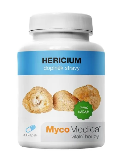 MycoMedica Hericium—90 kapslí