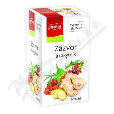 Apotheke Zázvor a rakytník - s přebalem—20x 2 g