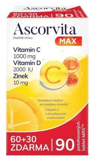 Ascorvita MAX —60+30 tablet