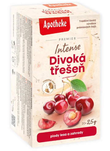 Apotheke Intense Divoká třešeň—porcovaný čaj 20x2,5 g