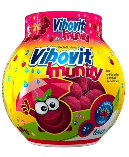 Vibovit Imunity —želé multivitaminy 50 ks