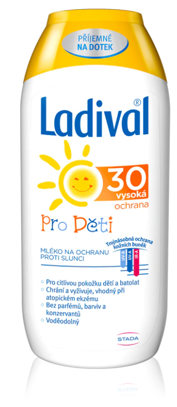 Ladival dětská pokožka mléko OF30 —200 ml