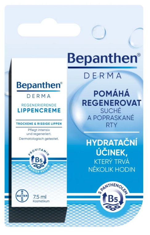 Bepanthen Derma krém na rty —7,5 ml