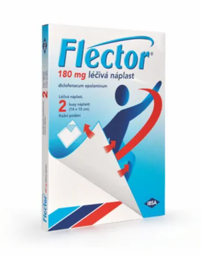 Flector 180 mg—léčivá náplast 2 ks