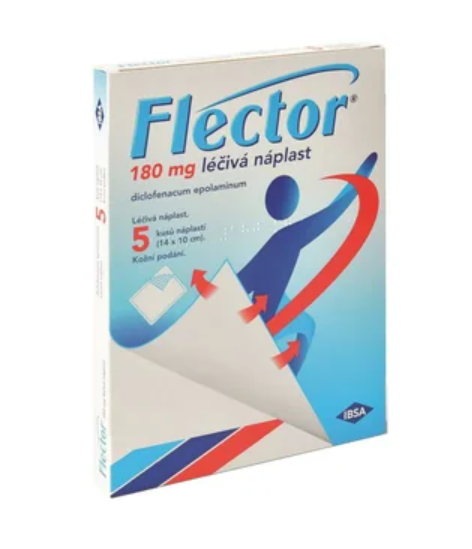 Flector 180 mg—léčivá náplast 5 ks