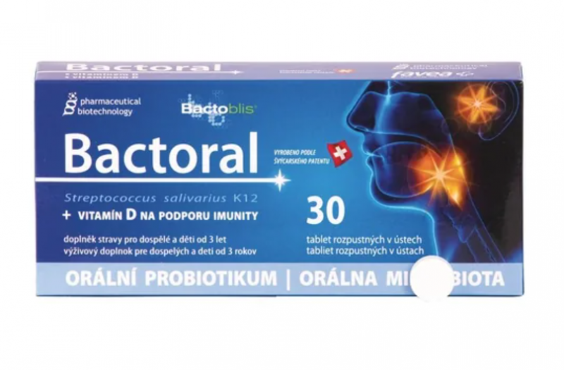 Favea Bactoral+Vitamín D —30 tablet