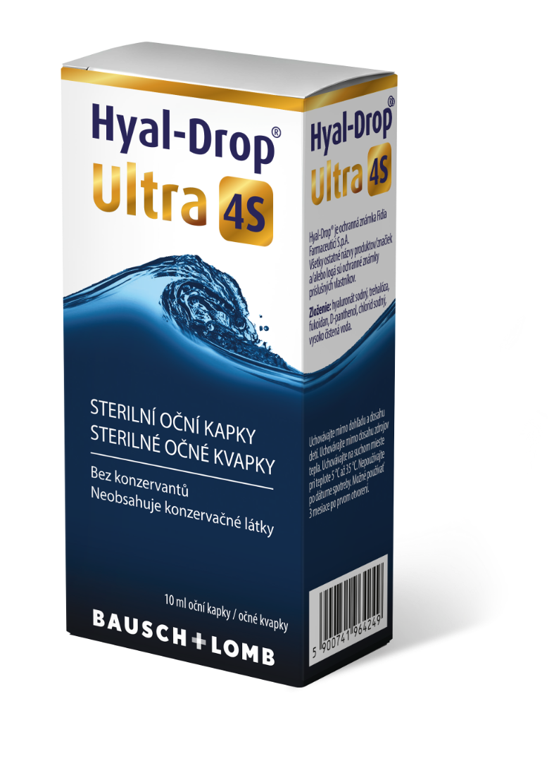 Hyal-Drop Ultra 4S eye drops 10ml Bausch+Lomb