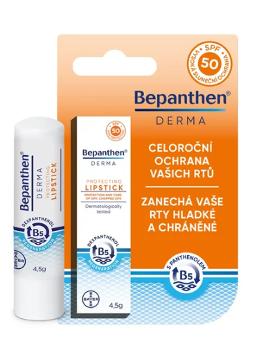 Bepanthen Derma balzám na rty SPF50—4,5 g
