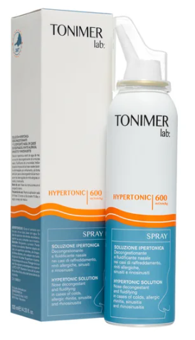 Tonimer lab hypertonický sprej 600 mOsm/kg—125 ml