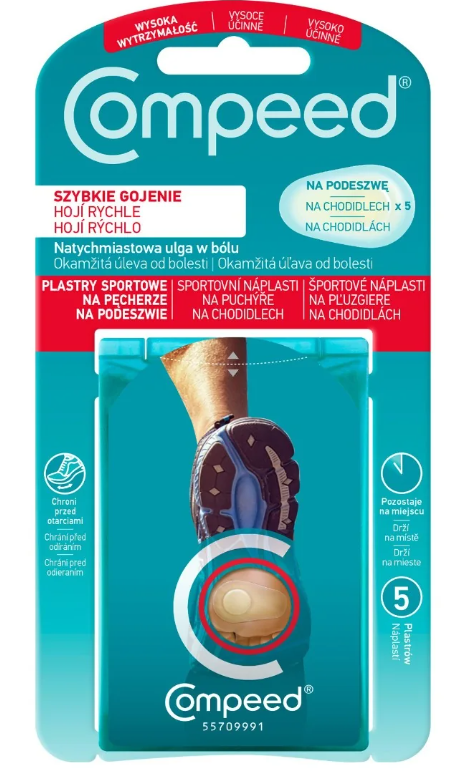 Compeed Náplast na puchýře chodidlo—5 ks