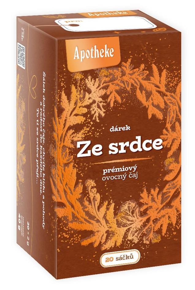 Apotheke Dárkový čaj Ze srdce —20x2g
