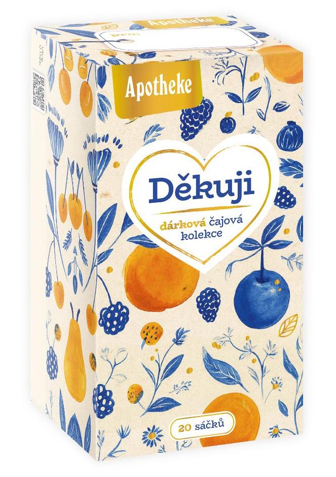 Apotheke Dárkový čaj Děkuji—20 ns (4x5ns)