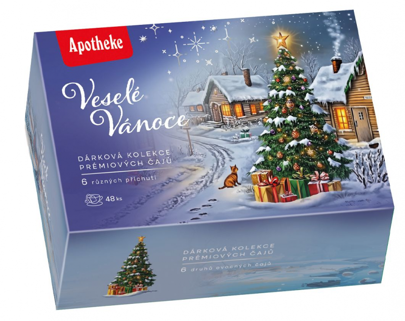 Apotheke dárková kolekce Veselé Vánoce—48 ns (6x8ns)
