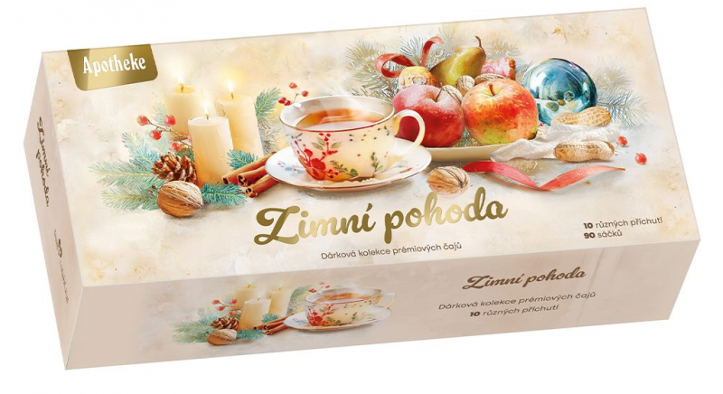 Apotheke dárková kolekce Zimní pohoda—90 ns (10x9ns)