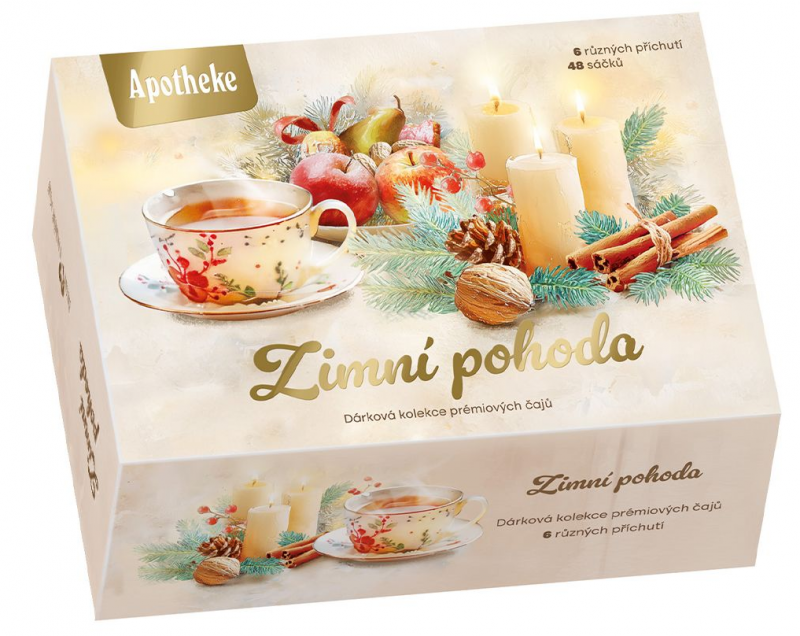 Apotheke dárková kolekce Zimní pohoda—48 ns (6x8ns)